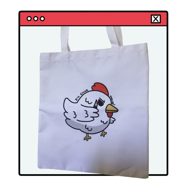 Cluck You Up Tote Bag