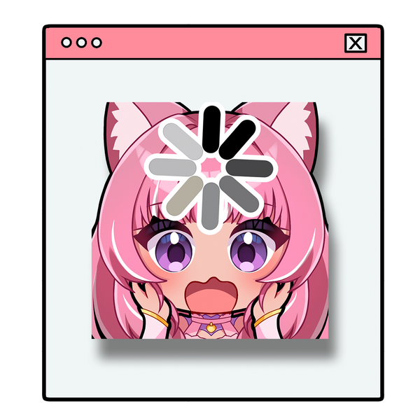 Kitty Emote Stickers (KittyMennieVT)
