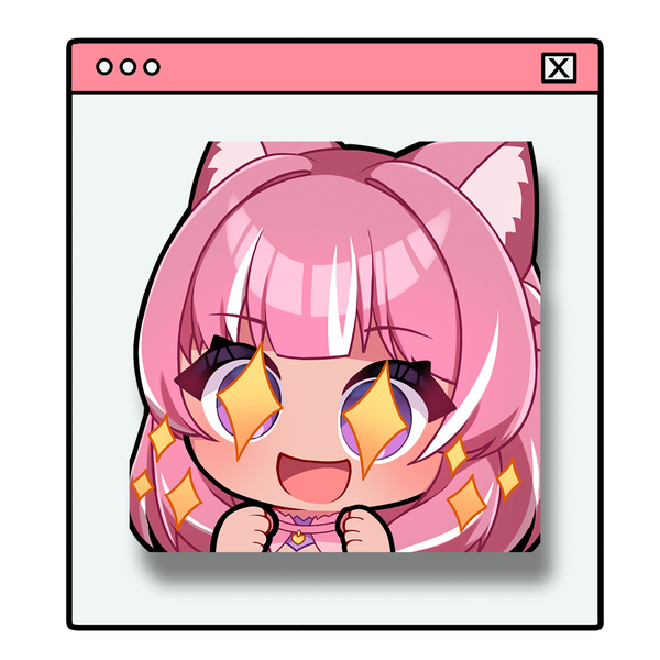 Kitty Emote Stickers (KittyMennieVT)