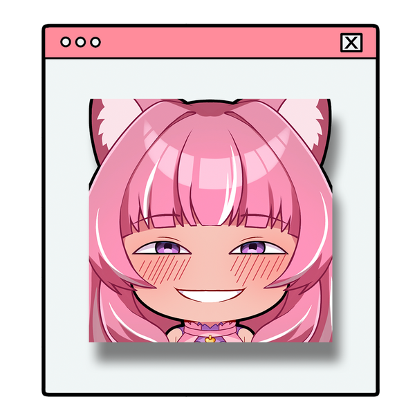 Kitty Emote Stickers (KittyMennieVT)