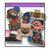 Matthew Character Stickers