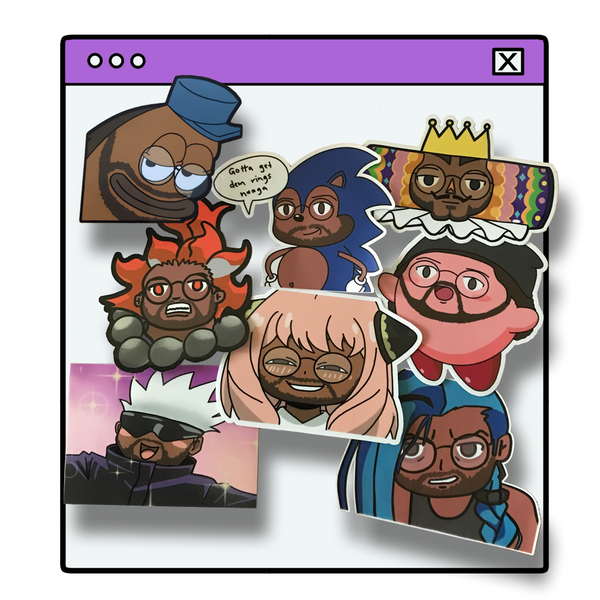 Matthew Character Stickers