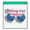 Rolling For Tiddies Sticker