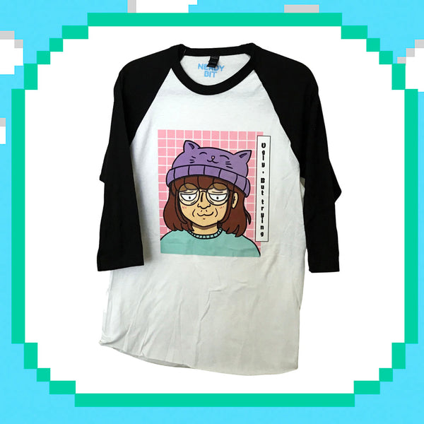 Ugly But Trying Raglan Tee