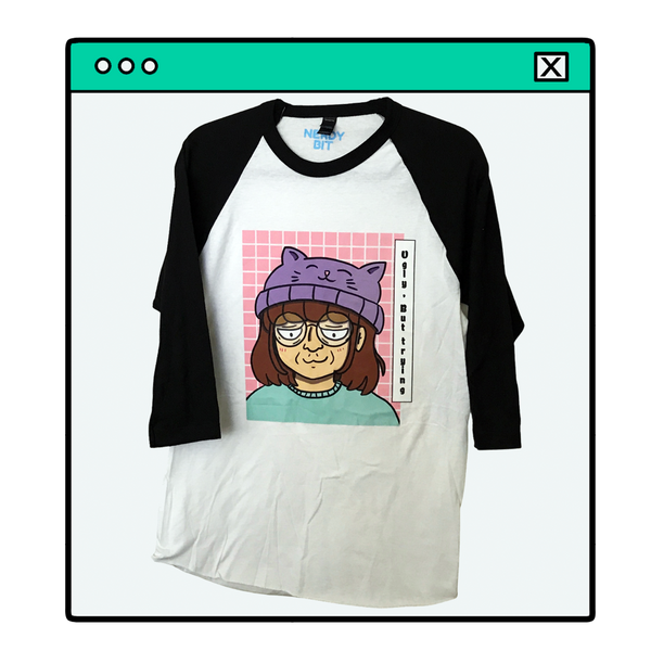 Ugly But Trying Raglan Tee