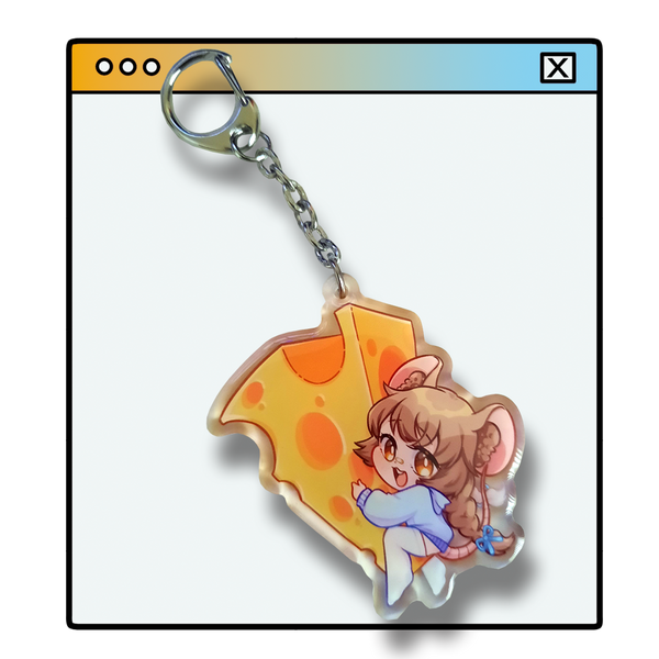 Zumi Acrylic Keychain (ZumiVT)