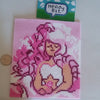 8-Bit Rose Quartz Mini Perler Portrait