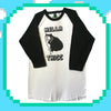 Hella Thicc Doggo Baseball Raglan Tee
