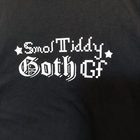 Smol Tiddy Goth GF Crop Top