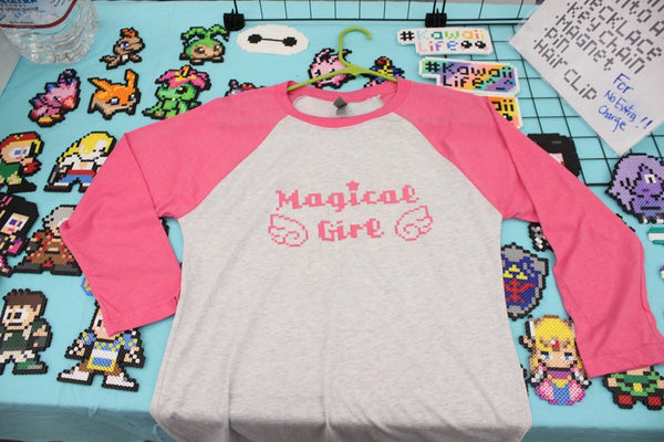 Magical Girl Baseball Raglan Tee
