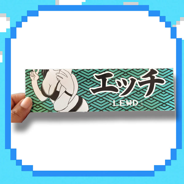 Ecchi Lewd Slap Sticker