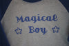 8-Bit Magical Boy Raglan Baseball Tee