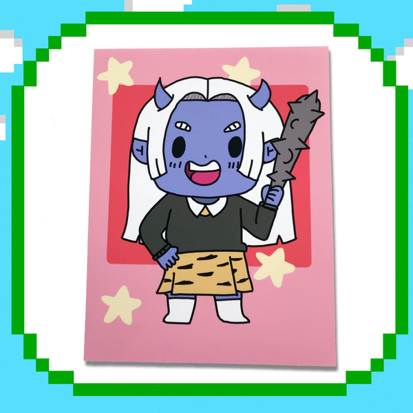 Kawaii Demon Print