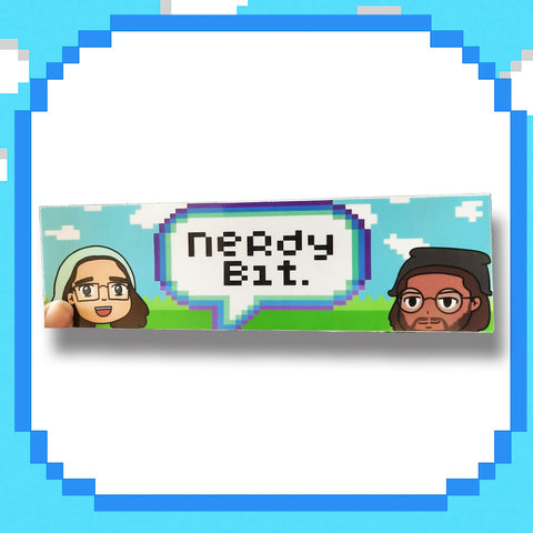 Nerdy Bit Slap Sticker