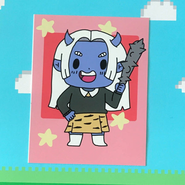 Kawaii Demon Print