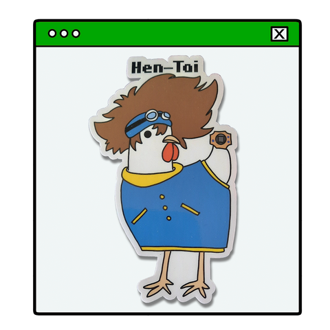 HEN-TAI Sticker