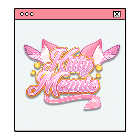 Kitty Mennie Logo Decal (KittyMennieVT)