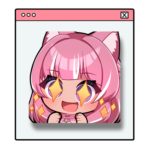 Kitty Emote Stickers (KittyMennieVT)