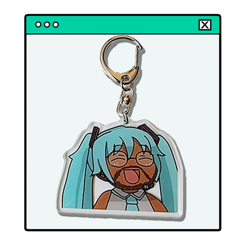 Matthew Miku Cosplay Keychain