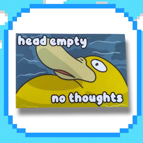 Head Empty Sticker
