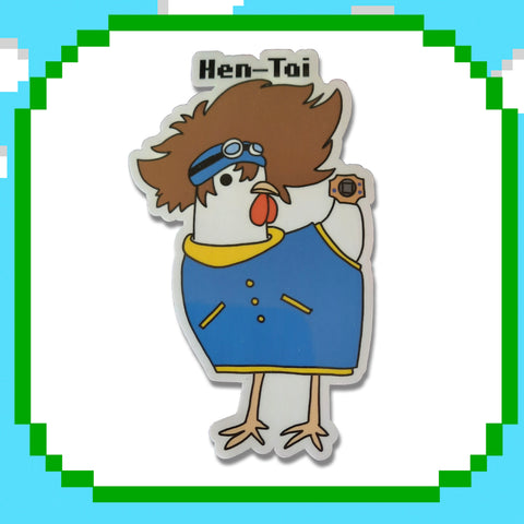 HEN-TAI Sticker