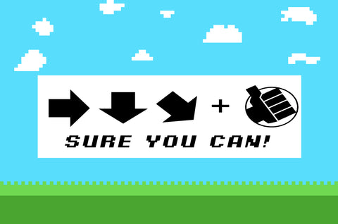Sure You Can! Decal